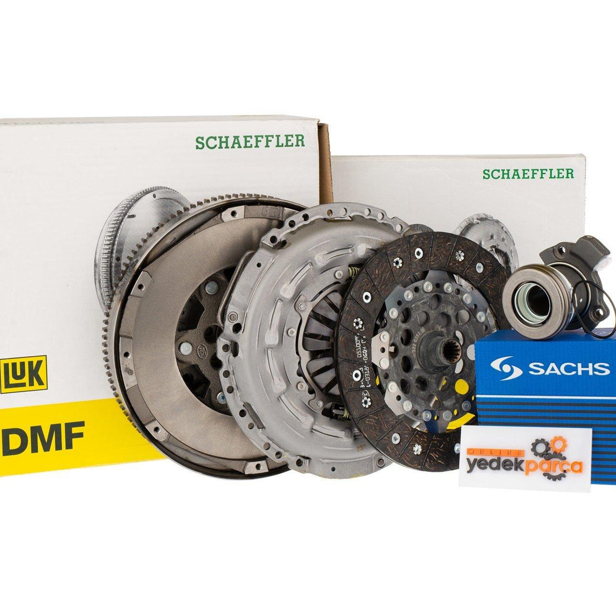 Luk Opel Corsa C 1.3 Diesel Automatic Flywheel Set - Includes Clutch Kit — Clutch & Flywheel