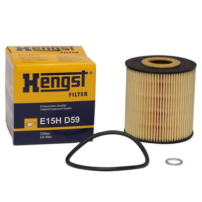 Hengst E15HD59 Oil Filter Range Rover III M57 99-12 3.0 Td6 Vogue — Oil Filters