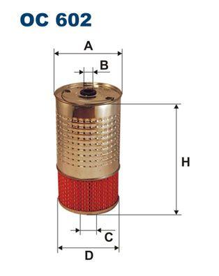 Filtron OC602 Oil Filter 99-Musso-Korando 2.9D Ms.W201-W124-S124 — Oil Filters