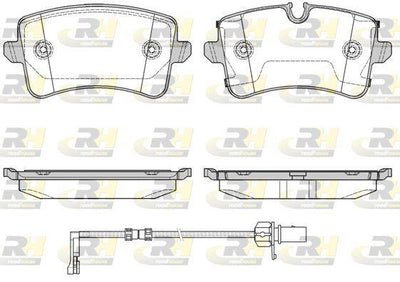 ROADHOUSE 21343.20 Brake Pad A8 4H_ 11 09 — Brake Pads
