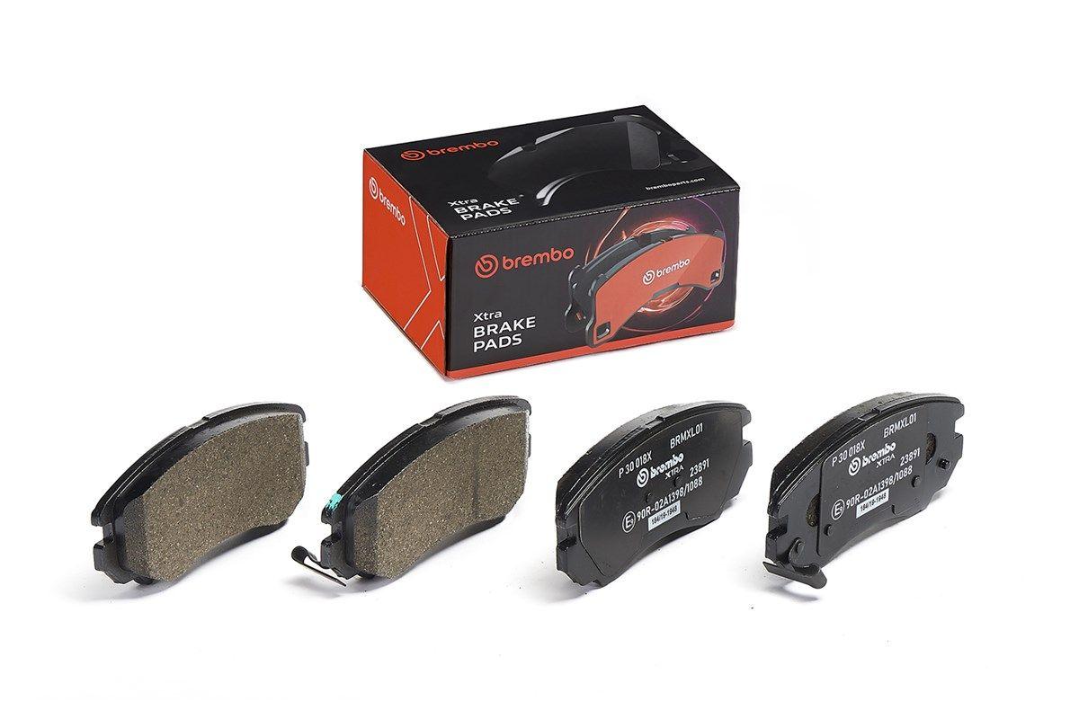 Brembo P30018X Brake Pad Front Xtra Chevrolet — Brake Pads