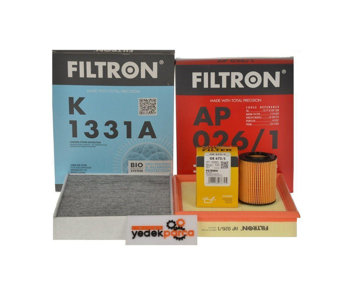Filtron BMW F30 318i Periodic Maintenance Filter Set for Gasoline Vehicles — Maintenance & Service Kits
