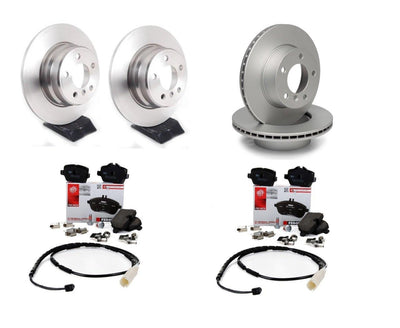 Ferodo BMW E87 116i Complete Brake Disc and Pad Set - Front & Rear — Brake Pads