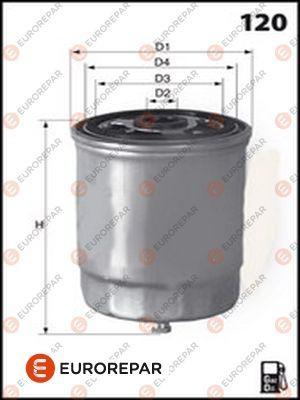 Eurorepar E148097 Diesel Filter Boxer 2.5 Dız. 96 — Fuel Delivery