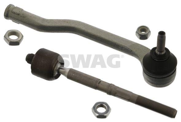 SWAG 60943462 Tie Rod Shaft End Part, Somunlar Ve Safety Nut Dahıl Dacia Duster 10