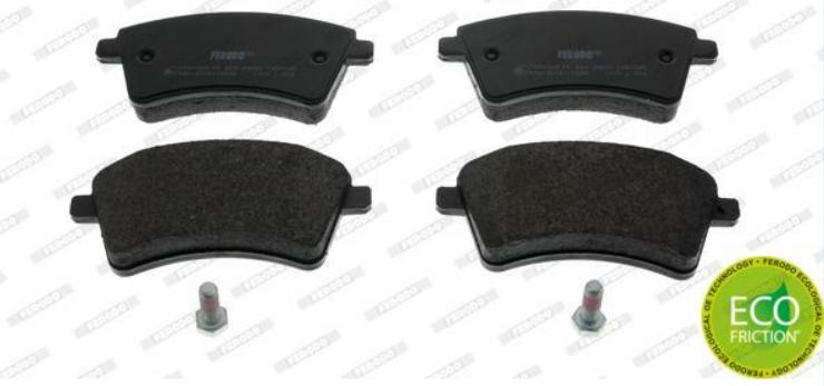 FERODO FDB4185W - Brake Pad Set for Renault Kango 3 1.5 dCi — Brake Pads