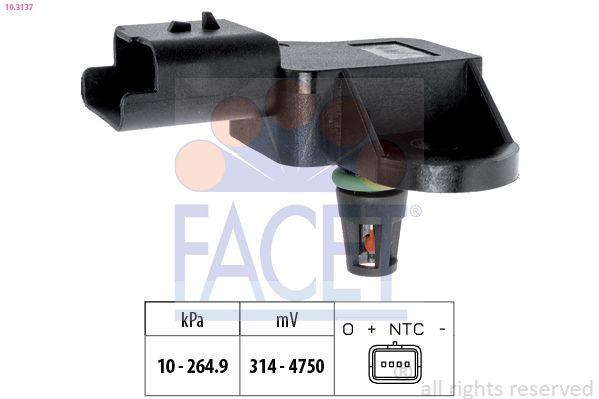 Facet 10.3137 Air Pressure Sensor Ds5 C4 Ds3 C4 Picasso C5 III C4 II Ds4 Rcz P308 P3008 P5008 Ep — Vehicle Sensors & Switches