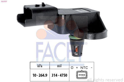 Facet 10.3137 Air Pressure Sensor Ds5 C4 Ds3 C4 Picasso C5 III C4 II Ds4 Rcz P308 P3008 P5008 Ep — Vehicle Sensors & Switches