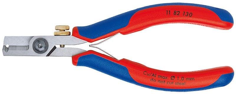 Knipex 11 82 130 Cable Stripping Pliers, Scissor Type