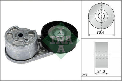 INA 534072710 Ford Transit V362 V363 2.0 Ecoblue V-Belt Tensioner — Pulleys & Tensioners