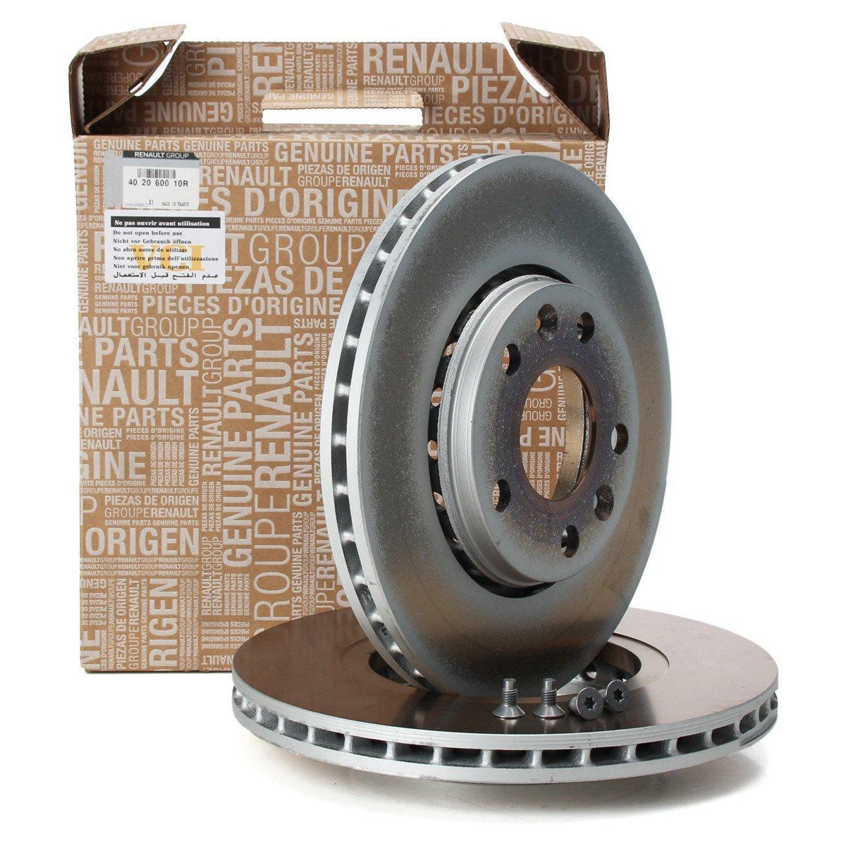 Mais Renault Captur II Front Brake Disc Set - Compatible with Renault Captur II Vehicles — Brake Rotors & Drums