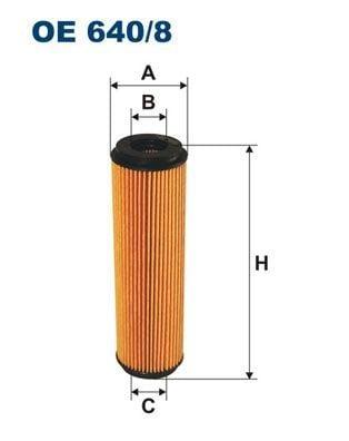 FILTRON OE640-8 Oil Filter - C-Class 02-08 — Oil Filters