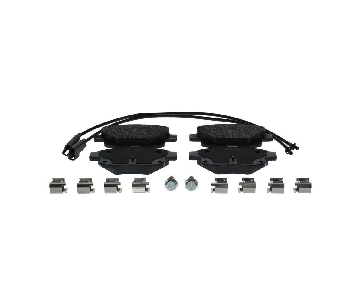 Bosch 0986494614 Brake Pad Rear 07 > Transit 2.2-2.4 TDCi V347 Ar.Cek Pair with Connector — Brake Pads