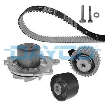 Dayco KTBWP4580 Timing Belt Tensioner Set + Water Pump (Fiat: 1.9D Croma Punto / Alfa: 1.9 JTD 159 05-11)