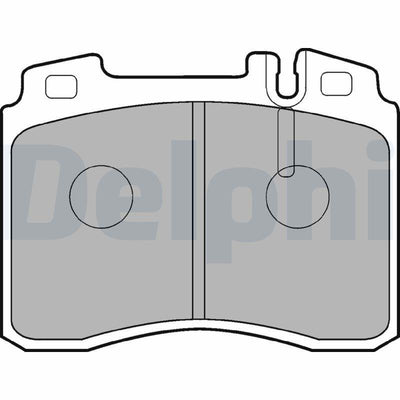 Delphi LP844 Front Brake Pads - Compatible with Mercedes E-Class W124