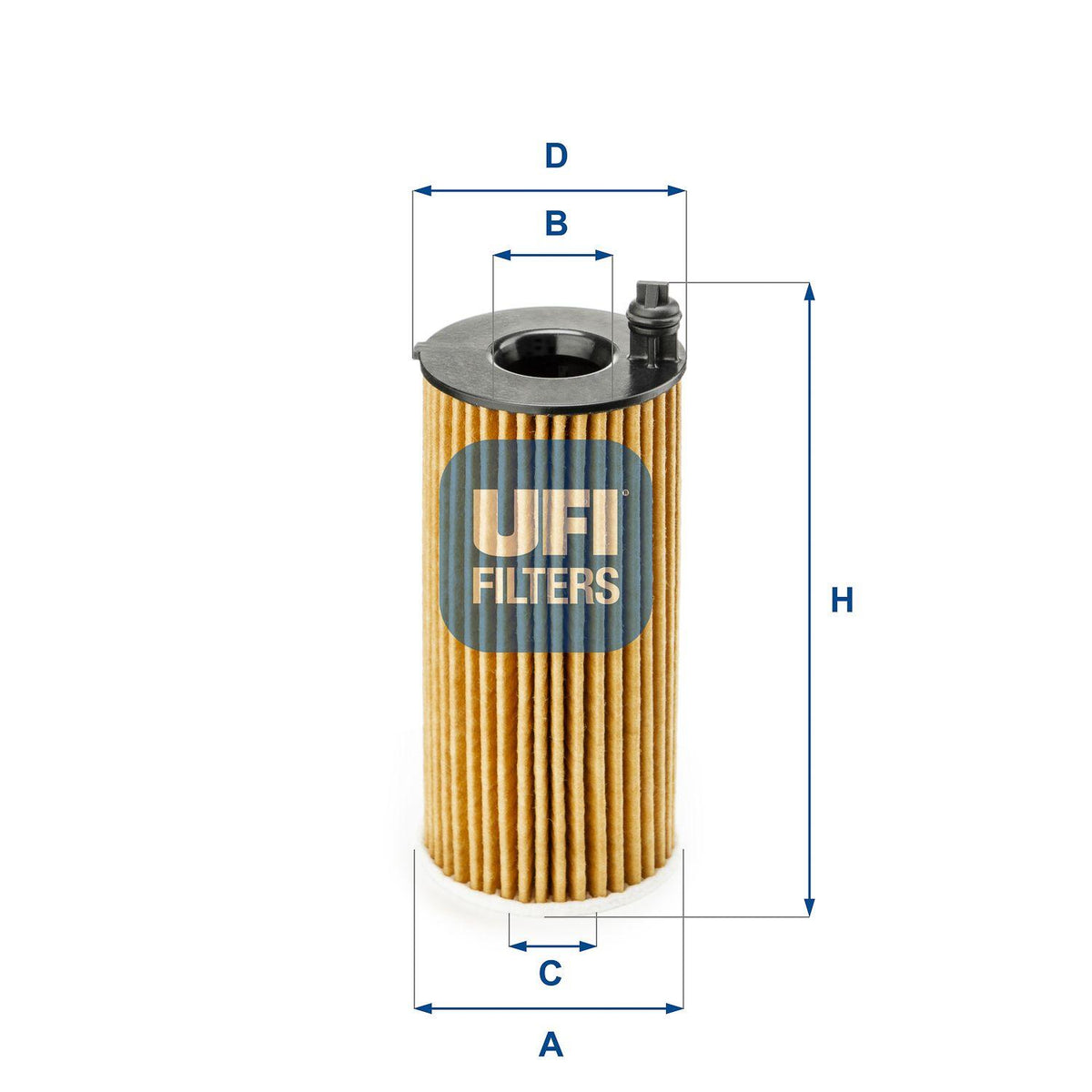 Ufi 25.188.00 Oil Filter (BMW B37-47-48 / F10-15-20-30-G20-30) — Oil Filters
