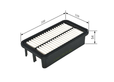 Bosch F026400169 Air Filter Picanto Diesel 08 > — Air & Cabin Filters