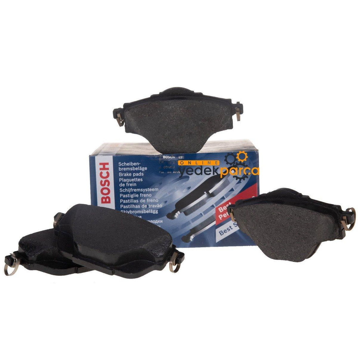 BOSCH Rear Brake Pad Set - Compatible with Citroen C4 Picasso — Brake Pads