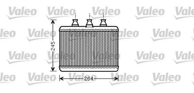 Valeo 812365 Heater Core BMW E65 E66 7 Series — Heater & Blower