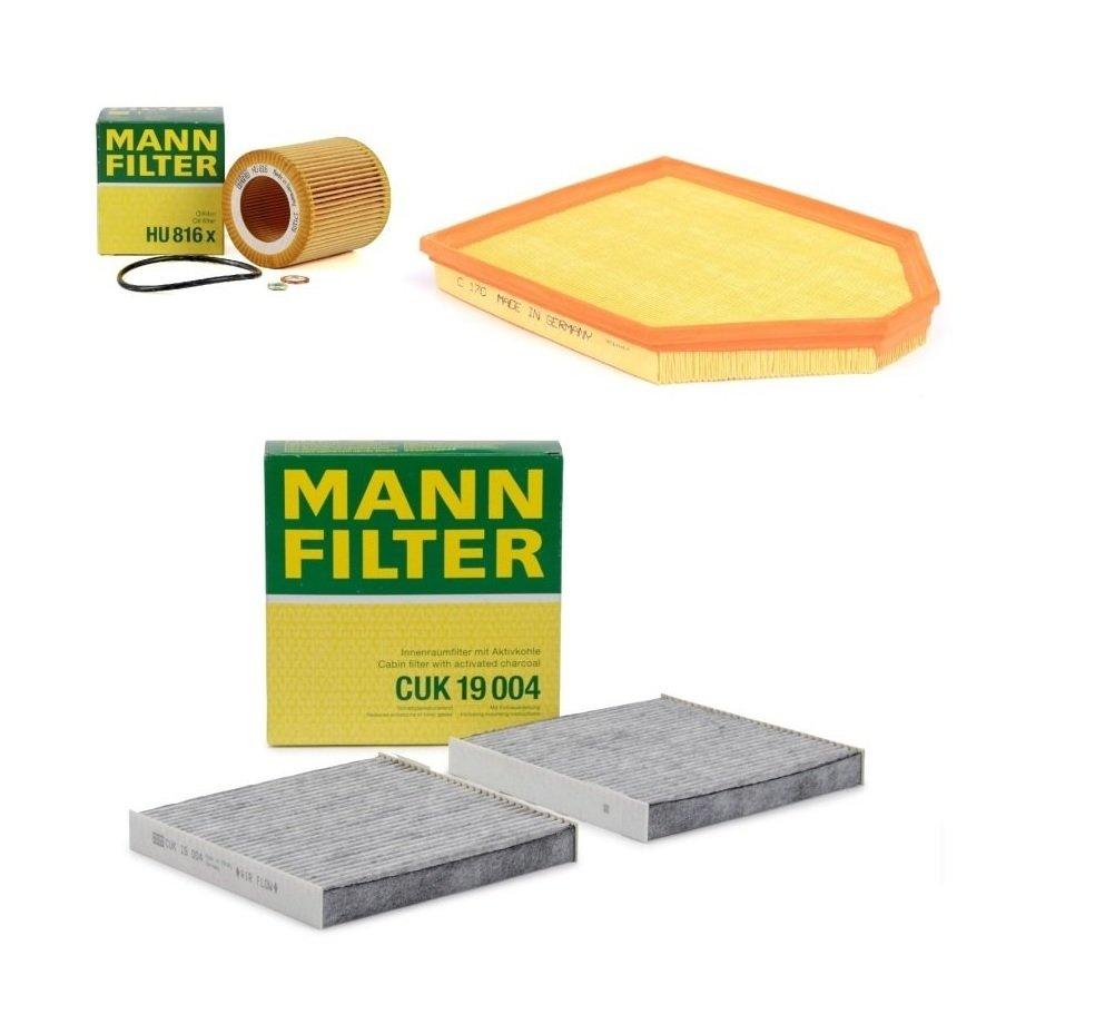 Mann Bmw X3 Series F25 Body 1.8 2.0 Scheduled Service Filter Set — Maintenance & Service Kits