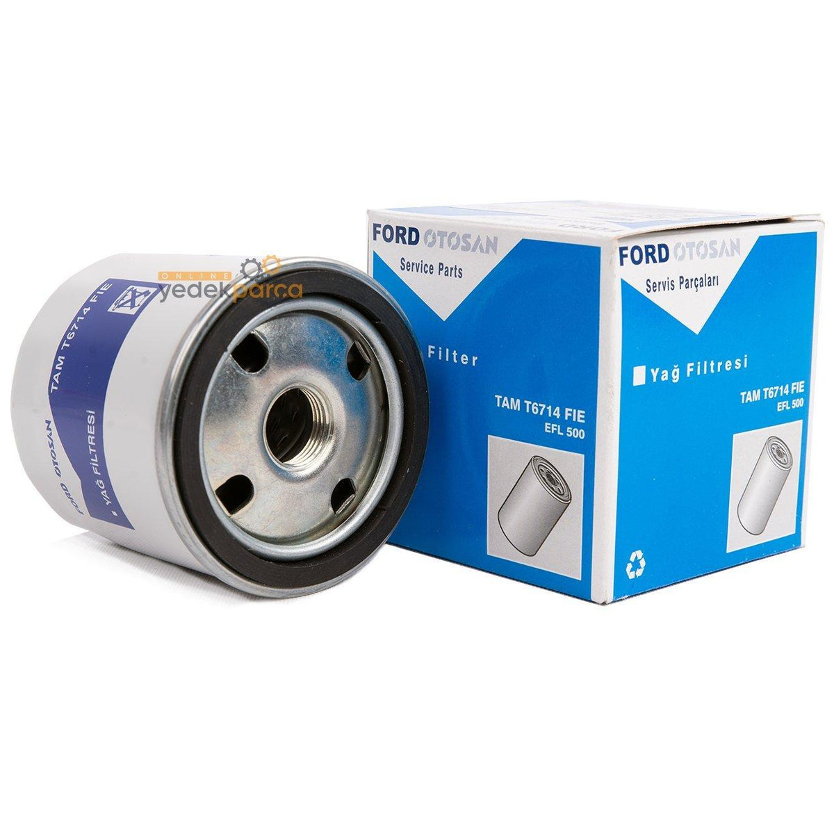 Otosan Ford Fiesta Oil Filter - 2003-2007 1.4-1.6 Gasoline Engines — Oil Filters
