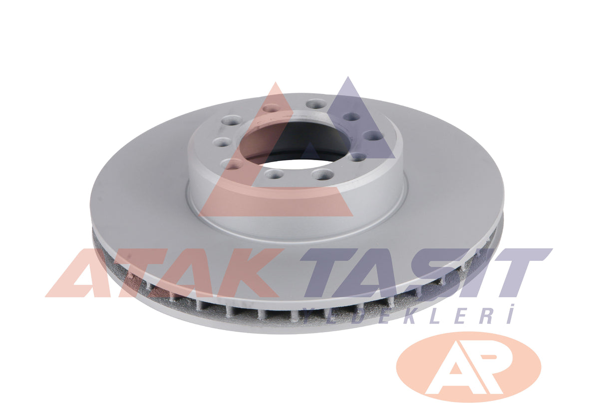 AP M2191VR Brake Disc Front Air Klamalı Mercedes S Series (W126) 260 Se 5 Lug 300X28x80x68 1979-1991 — Brake Rotors & Drums