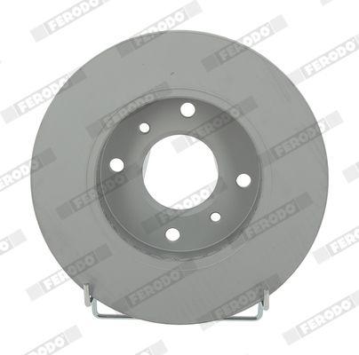 Ferodo DDF260C Brake Disc Front Air-(257-4)-(Nissan Primera-P11-P10 90 / 02 / Almera 00 /) (Ddf260) — Brake Rotors & Drums