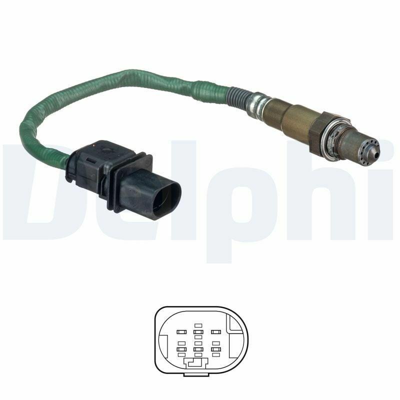Delphi Lambda Sensor ES20551-12B1 - Wideband Heated Sensor — Oxygen & Air-Fuel