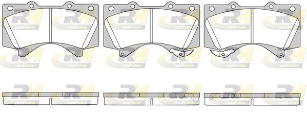 ROADHOUSE 21271.02 Brake Pad Land Cruiser _Urj20_. J20_ 01 Xx — Brake Pads
