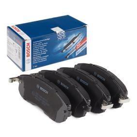 Bosch Front Brake Pad Set for Nissan Juke 2010- — Brake Pads