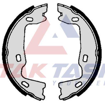 AP AP02570 Parking Brake Shoe Opel Vectra B 1.6i 160X25 mm 1995-2003 / Astra G (F69) 1.6 16V 1998-2 — Brake Cables & Hardware