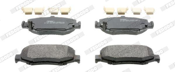 Ferodo FDB4239 Rear Brake Pad Jeep Cherokee/Grand Cherokee/Wrangler III Dodge Nitro 2.8 06-14 — Brake Pads