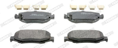 Ferodo FDB4239 Rear Brake Pad Jeep Cherokee/Grand Cherokee/Wrangler III Dodge Nitro 2.8 06-14 — Brake Pads