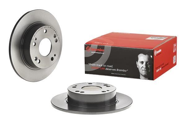 Brembo 08.B439.11 Brake Disc Rear UV Coated Honda — Brake Rotors & Drums