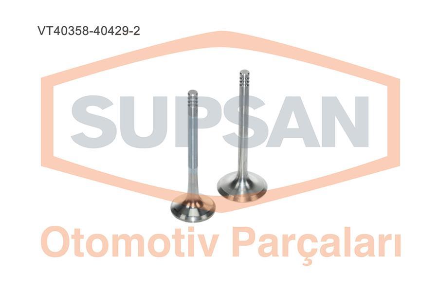 Supsan VT40358404292 Set Valve (10V) Volkswagen Transporter 25 TDI (5 Cylinder) (7 mm)