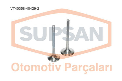 Supsan VT40358404292 Set Valve (10V) Volkswagen Transporter 25 TDI (5 Cylinder) (7 mm)