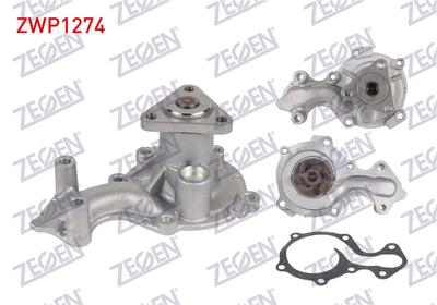 Zegen ZWP1274 Water Pump Ford Focus III 1.0 Ecoboost 2011-2015 / Fiesta VI-VII 1.0 Ecoboost-1.0 2012-/ Ecosport 1.0 Ecoboost 2018