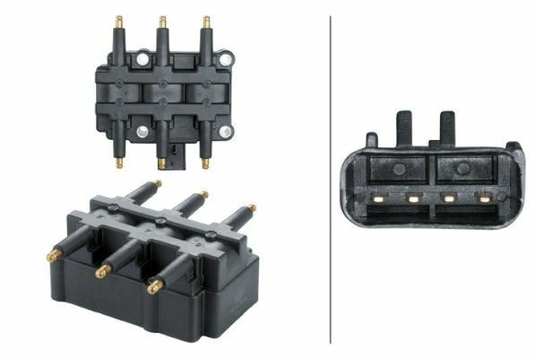 HELLA 5DA358168-241 Ignition Coil - Compatible with G. Voyager & Wrangler — Coils & Plugs