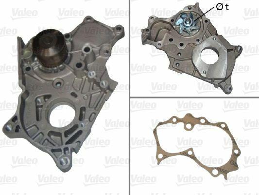 VALEO Water Pump for 2003-2008 Corolla & Avensis - Durable and Reliable Engine Cooling — Water Pump & Thermostat