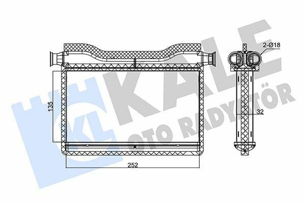 Kale 346750 Radiator — Radiators & Fans