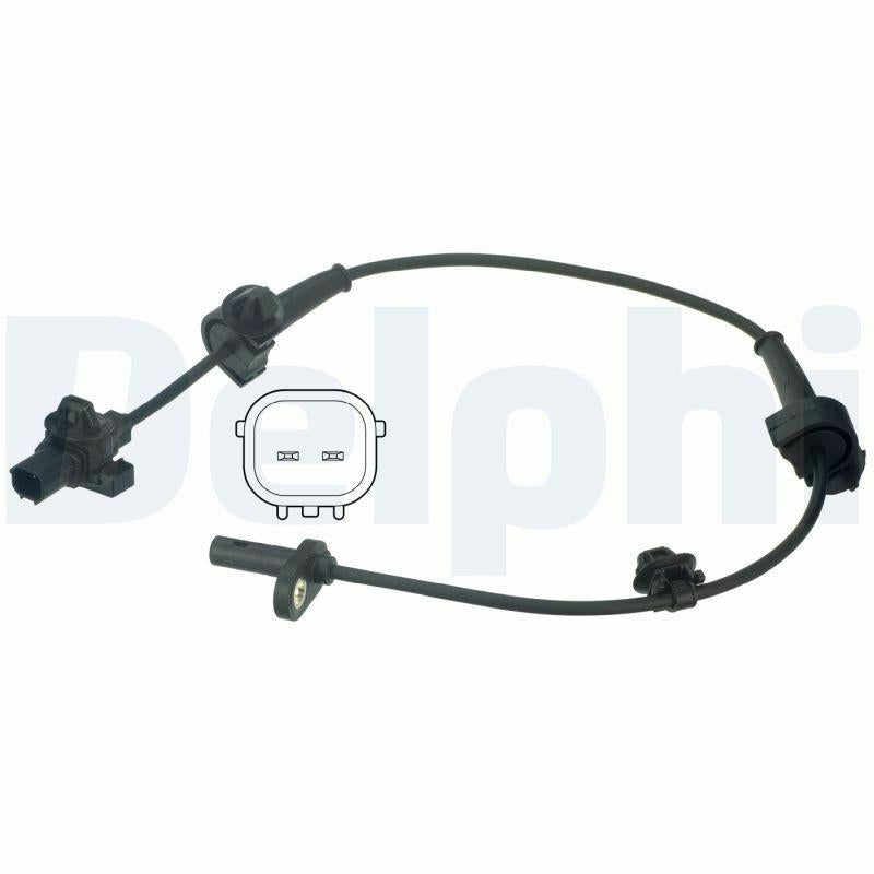 Delphi ABS Sensor Rear Right - Reliable Wheel Speed Sensor for Honda Civic Hatchback — Brake Sensors & ABS