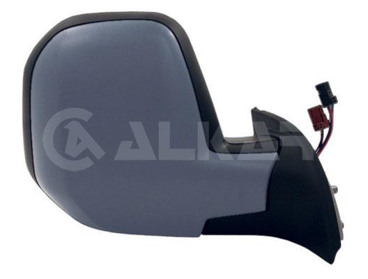 Alkar 9230998 Outer Rear View Mirror Right Electric Heated Primed Automatic Folding with Sensor 9 Pin Single Cover — Mirrors