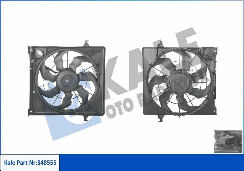 Kale 348555 Fan Motor - Essential Cooling for i30 & Ceed 1.6-2.0 CRDi — Motors, Pumps & Antennas
