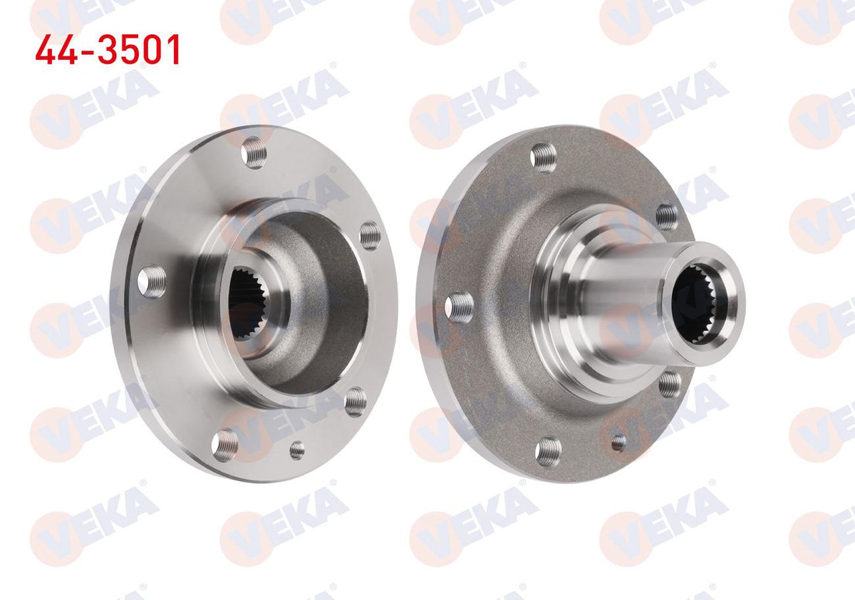 Veka 44-3501 Wheel Hub Left-Right Front without Bearing Renault Master II (Fd) 2.5 D 5 Lug 1998-2010 — Hub Assemblies