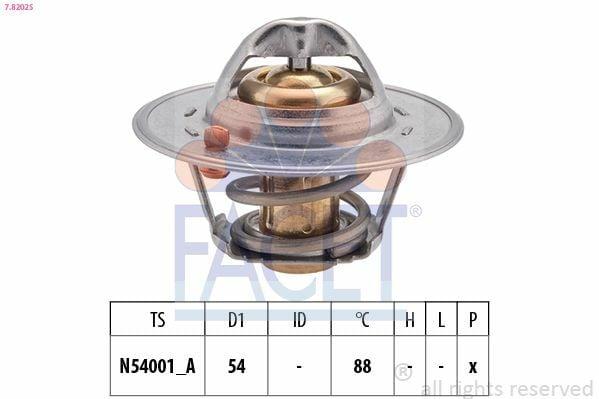 FACET Thermostat 7.8202S — Water Pump & Thermostat