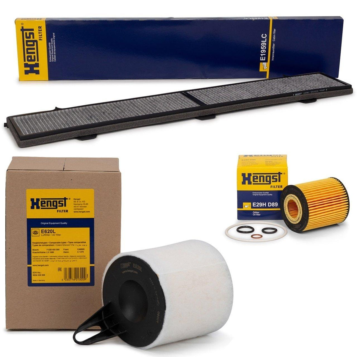 Hengst BMW E92 316i Periodic Maintenance Filter Set — Maintenance & Service Kits