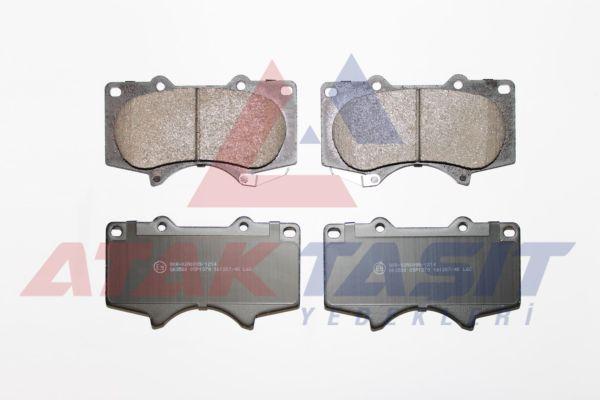 AP 05P1379 Brake Pad Front Toyota HI-Lux VIII Revo Pick Up 2.4 D 4X2 Esplı 2015-/ HI-Lux Pick Up 2.5 D 2005-2008 — Brake Pads