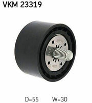 skf vkm23319 auxiliary idler pulley, idler pulley dimensions and specifications SKF VKM23319 Auxiliary Idler Pulley for Partner, Rifter, 3008, 508 and More - Perfect for Car Owners and Mechanics SKF VKM23319 Auxiliary Idler Pulley skf, idler-pulley, engine-parts, car-maintenance, mechanics, timing-belt-parts, automotive, car-owners, replacement-parts, ai-generated