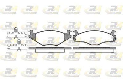 ROADHOUSE 2171.00 Brake Pad Ibiza II 6K1 03 93-08 99 — Brake Pads