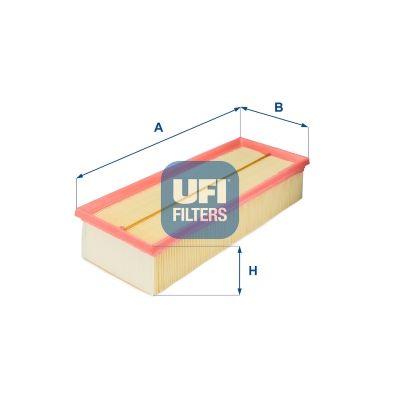 Ufi 30.187.00 Air Filter VW Caddy/Golf/Jetta/Passat/Sharan/Touran Audi A3 Leon Toledo Octavia Altea Tt — Air & Cabin Filters